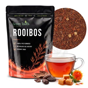 Herbata rooibos Caramel & Cocoa 100 g sypana rooibos karmelowy z kakao