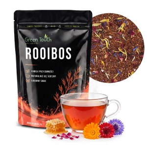 Herbata rooibos Honey 100 g sypana miodowy rooibos z miodem wielokwiatowym