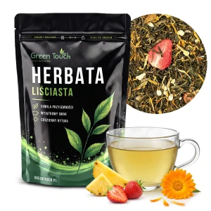 Herbata zielona Skarby Wschodu 50 g z ananasem, truskawką i oolong
