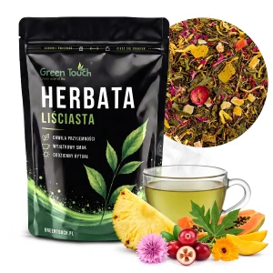 Herbata zielona Rajski Ptak 50 g z mango, ananasem i papają