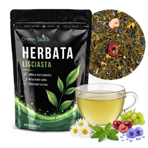 Herbata zielona Earl Grey Fantasy 50 g Bancha z wiśnią i bergamotką