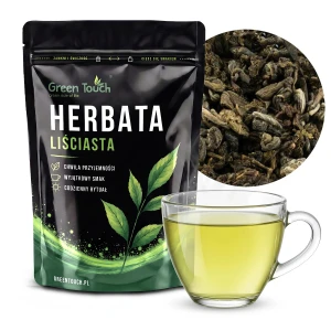 Yun Ming Zielony 50 g herbata zielona liściasta łagodna i świeża w smaku