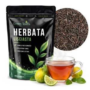 Herbata czarna Earl Grey 100 g Ceylon bergamotka oryginalna Green Touch