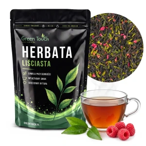 Herbata czarna Earl Grey Cejlońska Malinka 50 g Ceylon liść limonki malina