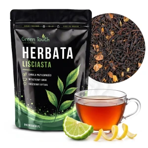 Herbata czarna Earl Grey Lemon 50 g Ceylon skórka cytrynowa bergamotka