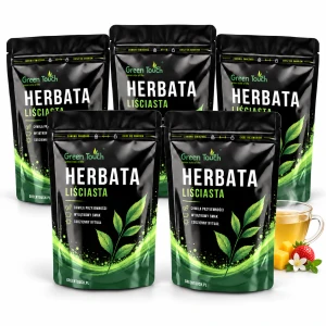 Zestaw herbat zielonych 5 szt torebki prezent upominek herbaty liściaste