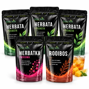 Zestaw herbat mieszanych Ice Tea 5 szt na prezent herbaty cold brew na lato