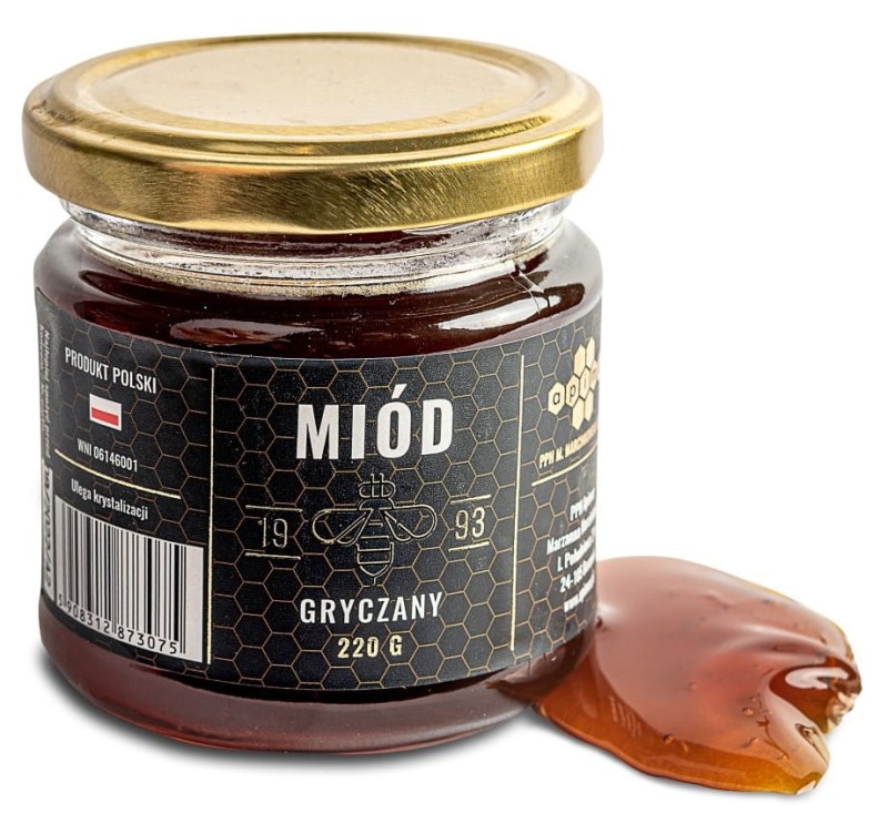 Naturalny miód gryczany 220 g