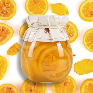 Cytrynki w syropie miodem i imbirem 270g