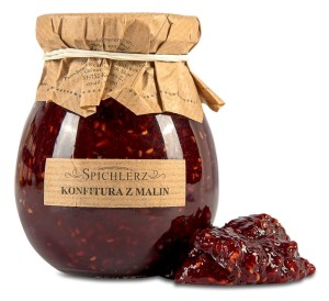 Konfitura z malin naturalna 300g