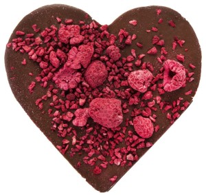 Serce z czekolady 85 g czekolada mleczna w kształcie serca kraftowa