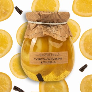 Cytryny w syropie z wanilią 260 g