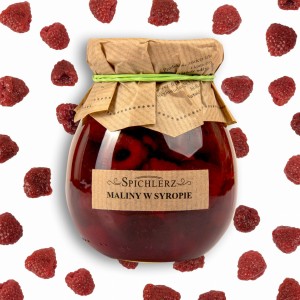 Maliny w syropie 280 g 