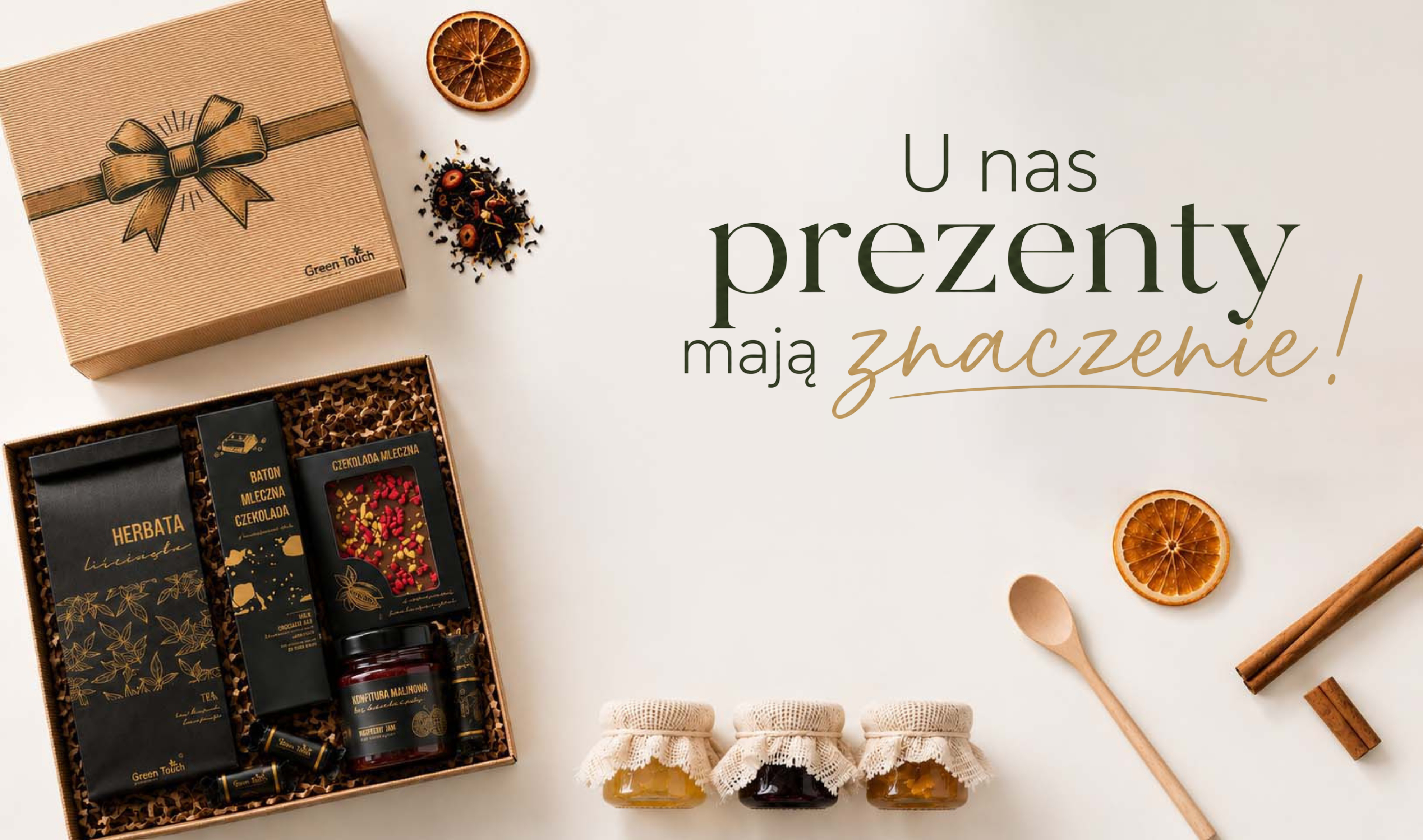 Kosze prezentowe Green Touch