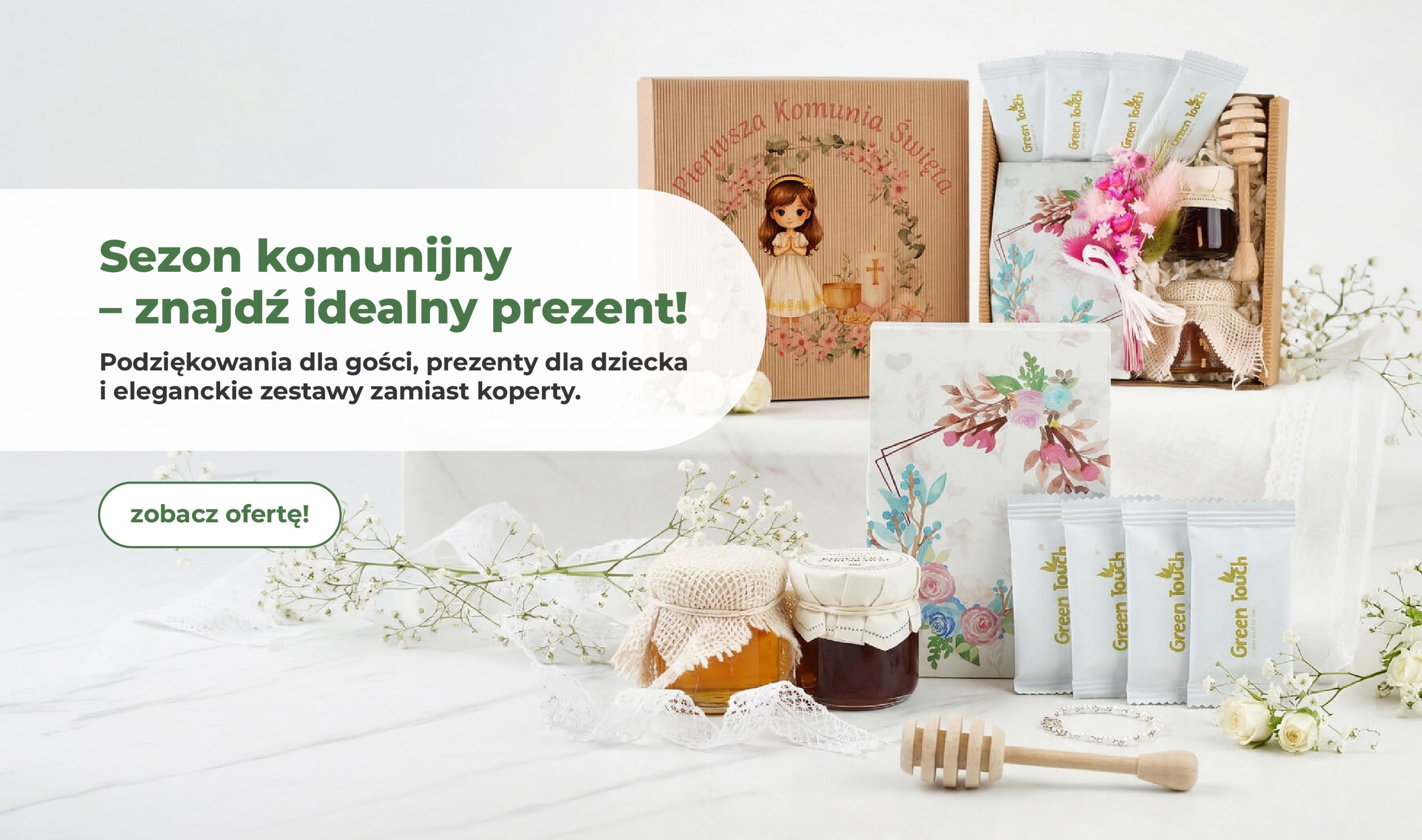 Prezenty komunijne Green Touch