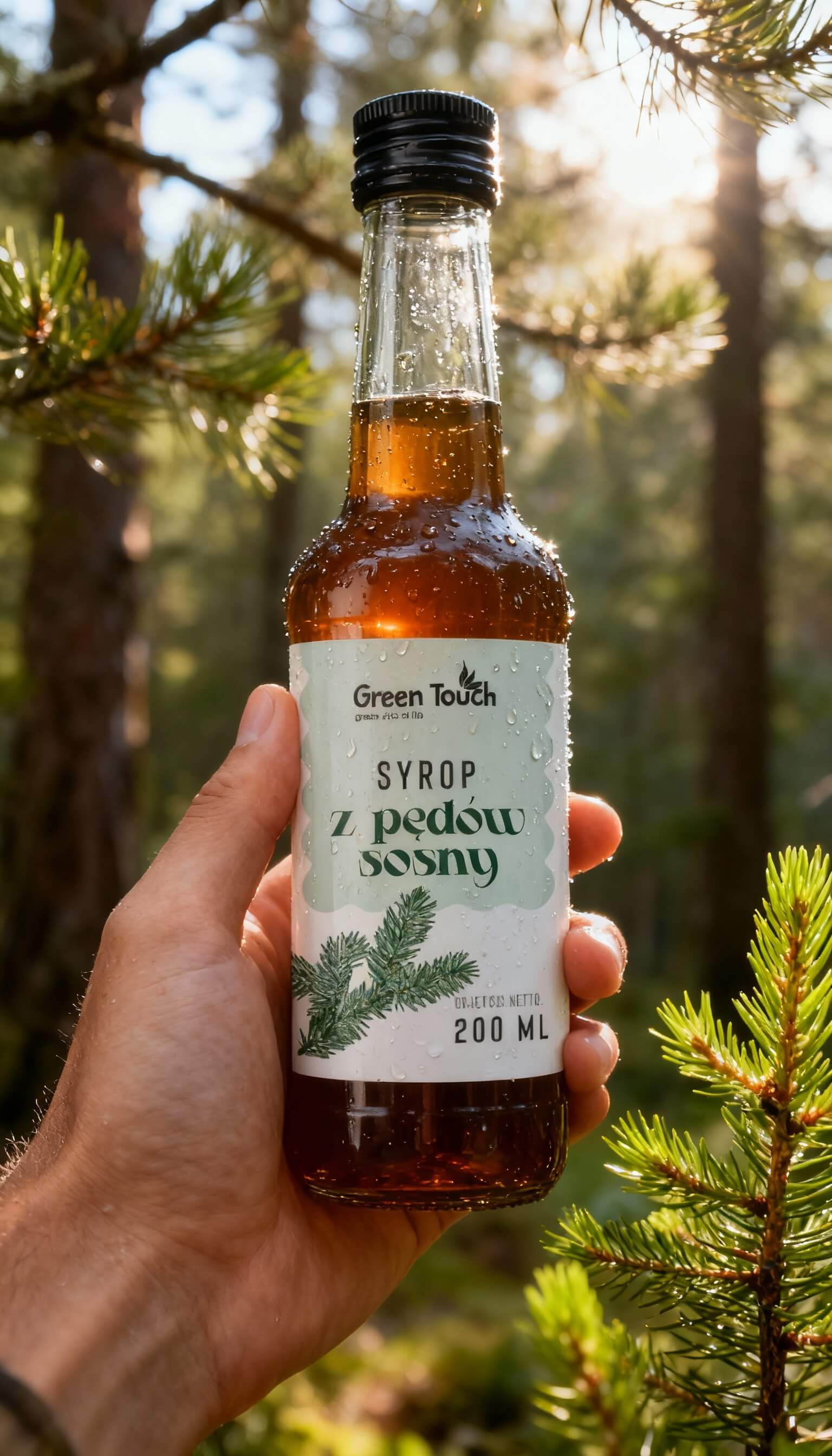 Syrop z pędów sosny 200 ml naturalny Green Touch (3).jpeg