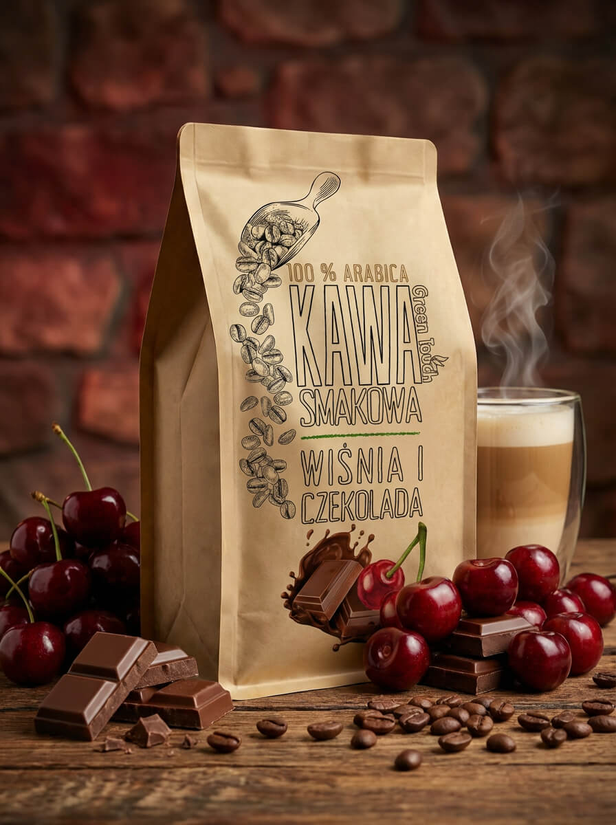 Kawa smakowa wiśnie w czekoladzie arabica 250 g.jpeg