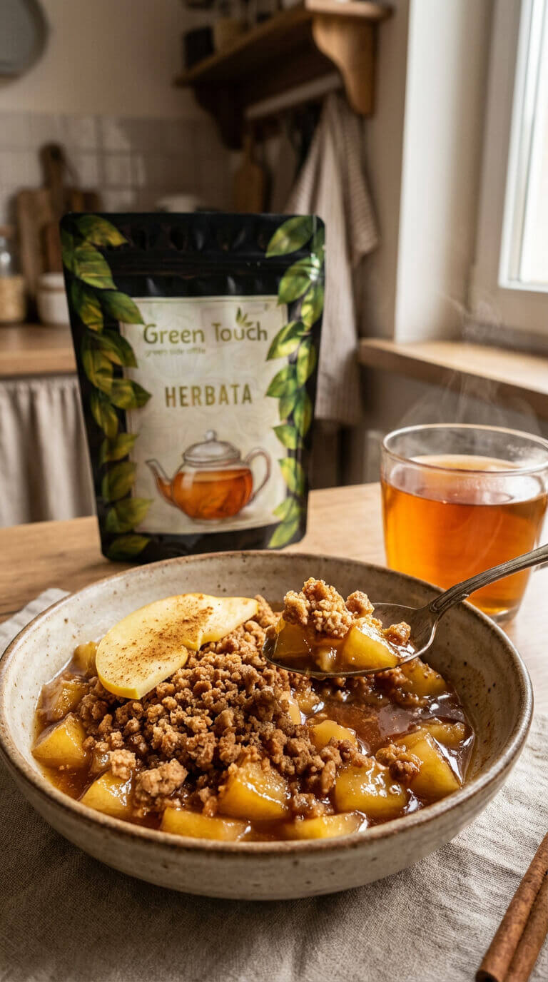 Herbata rooibos JABŁKO & CYNAMON  100 g SYPANA JABŁKO PIECZONE Z CYNAMONEM (2).jpeg