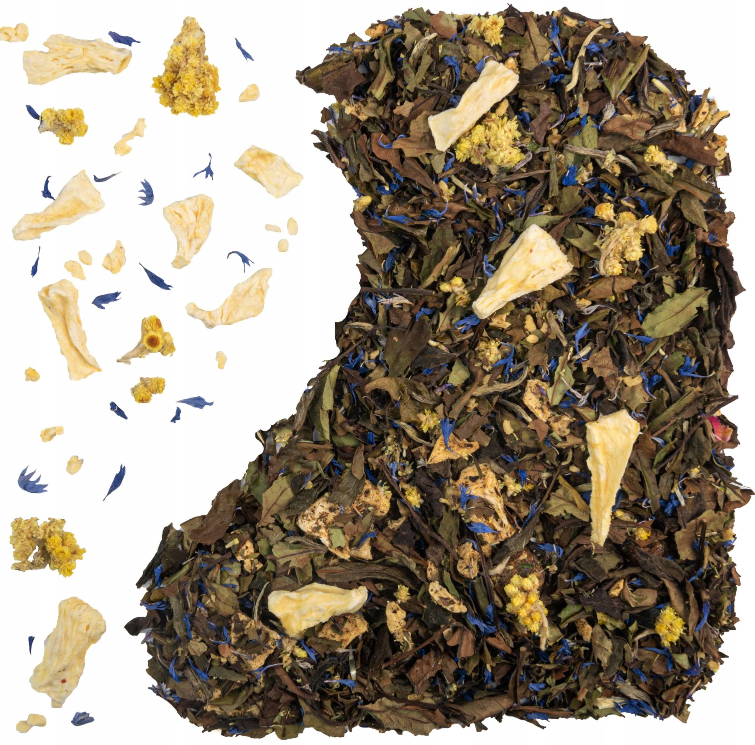 Biała Słodycz 50 g herbata biała liściasta z ananasem, miechunką i marakują (2).jpeg