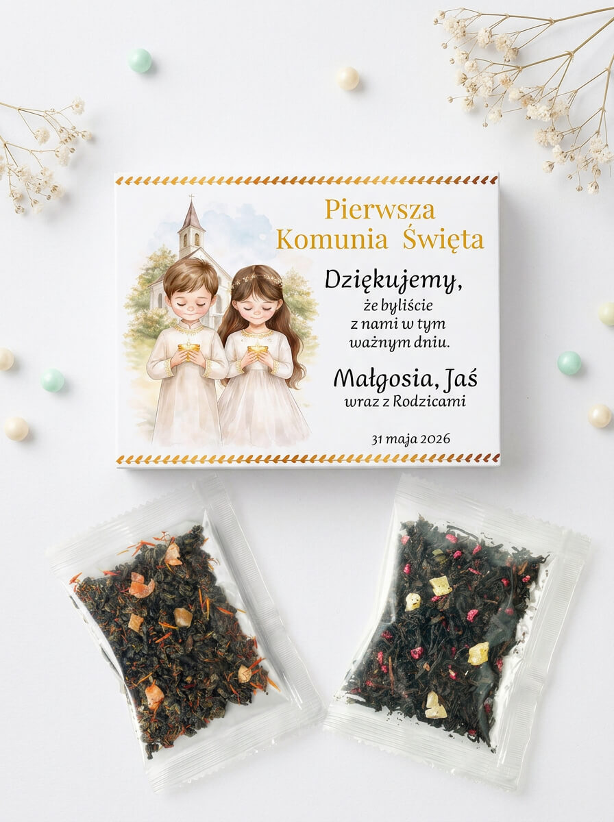 Podziękowanie dla gości upominek ślub wesele komunia chrzest zestaw herbat w pudełku z nadrukiem (1).jpeg
