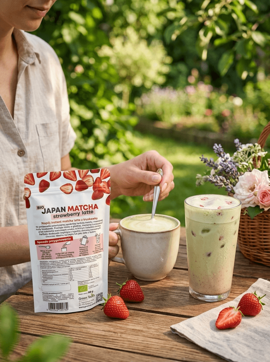 Herbata zielona BIO MATCHA JAPOŃSKA LATTE TRUSKAWKOWA 90 g Green Touch (4).jpg