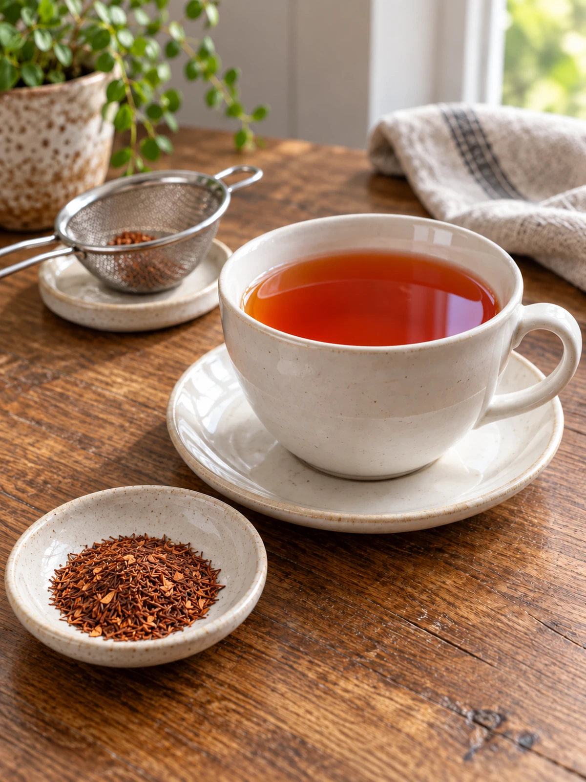 Rooibos – degustacja naparu