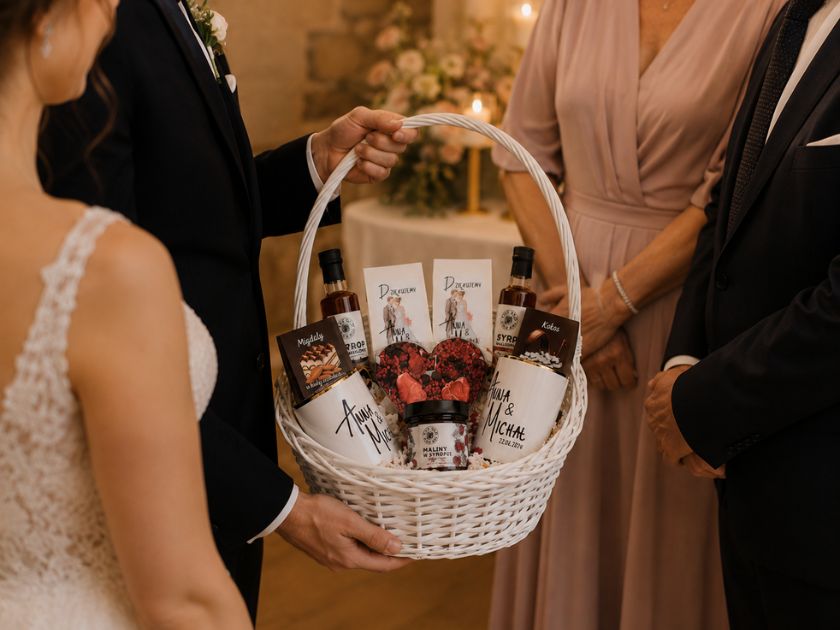 Prezenty na wesele dla gości, rodziców i świadków – eleganckie pomysły, które naprawdę cieszą